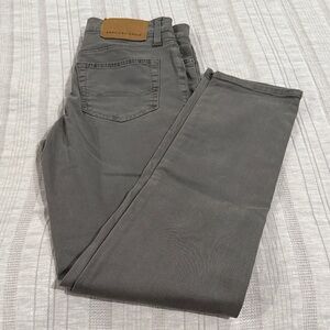 American Eagle Outfitters Men's Charcoal Slim Straight Jeans